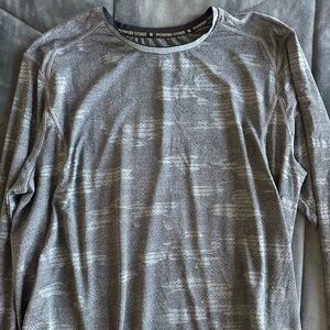 Champion Men’s Base Layer Thermal Gray Long Sleeve Shirt XXL